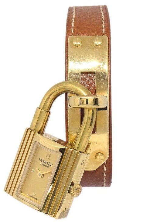 Hermes Kelly Watch Quartz Watch Yellow ◯Y 126682 main image 6